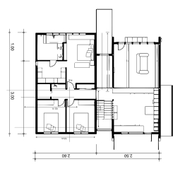 Illustration of house planning